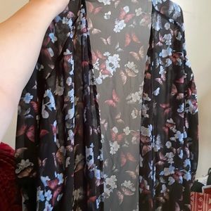 Plus size kimono